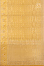 Gold Tissue Brocade Silk Saree