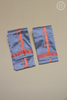 3P Grey Veshti Set With Copper Jari