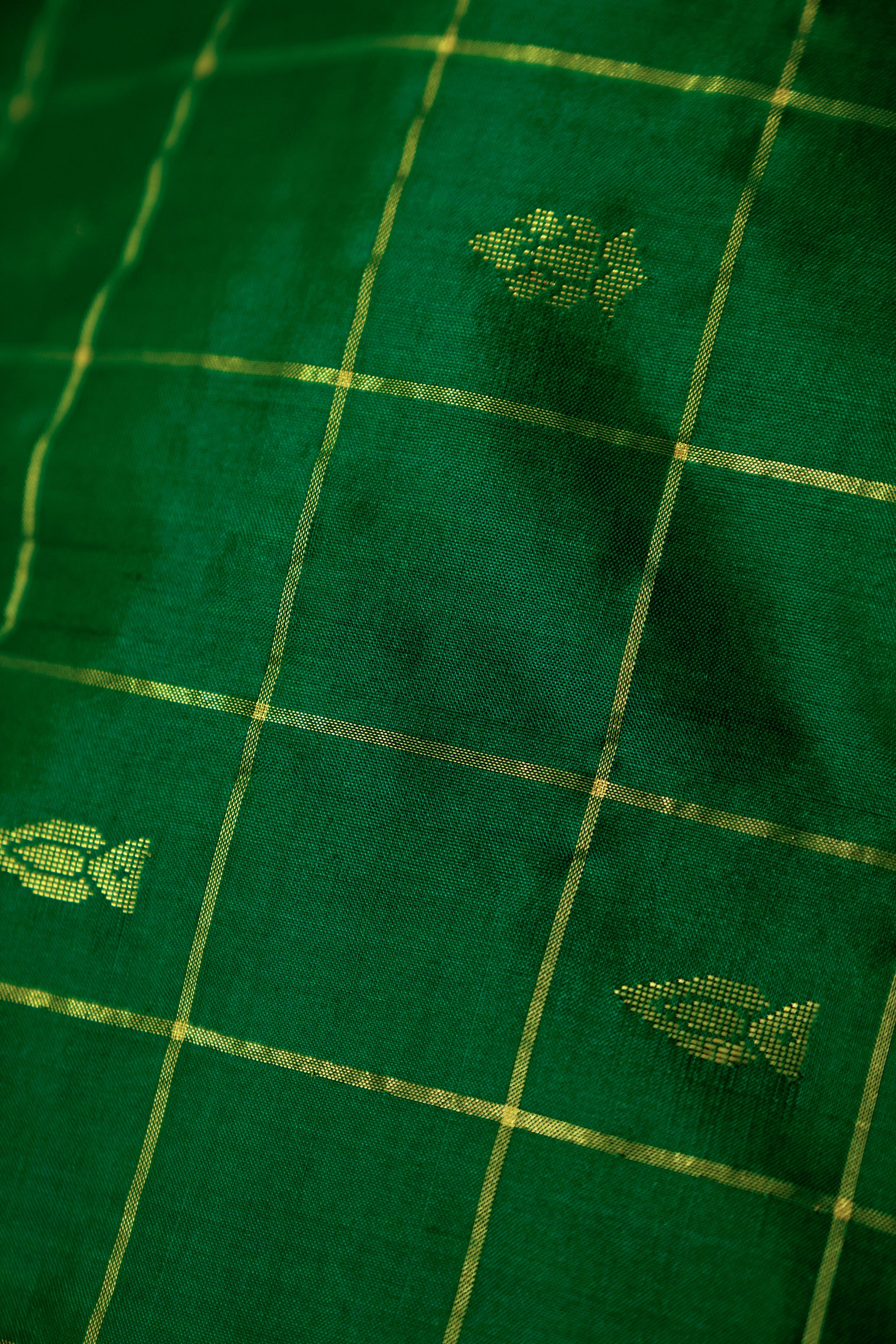 Violet Banaras Silk Blouse