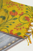 Grey Soft Silk Saree with Stripe & Butta